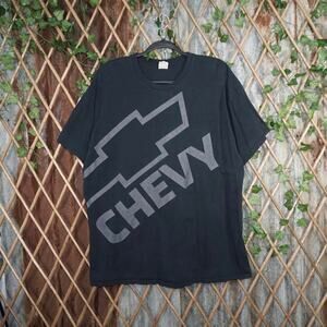 L - Vintage / Y2K Chevrolet Motors AOP Front Print Y2K Tee